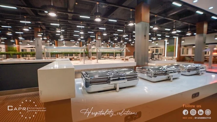 Coral Beach Restaurant: Custom buffet design